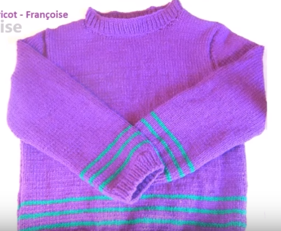 Tuto Tricot Pull Enfant Facile A Realiser